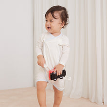 Load image into Gallery viewer, Side-Snap Bear-Wrap Babysuit