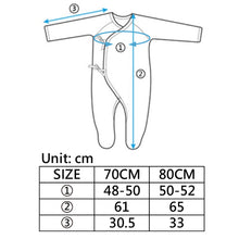 Load image into Gallery viewer, Edenswear Zinc-Infused Baby Coverall footed jumpsuit for Baby With Eczema
