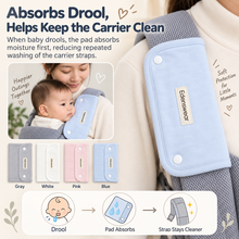 Load image into Gallery viewer, Edenswear zinc fiber Car Seat Straps Shoulder Pads for Baby Kids, Seat Belt Covers for All Car