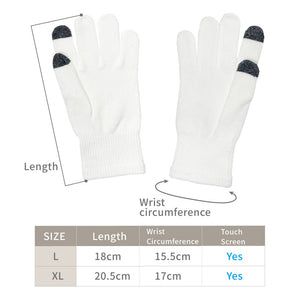 Edenswear Zinc Infused Tencel Eczema Seamless Gloves For Adult