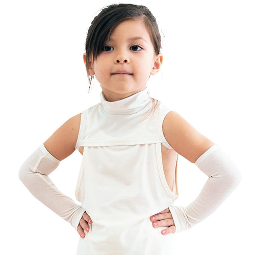 Edenswear zinc fiber Eczema Sleeves for kids