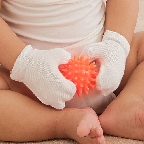 Edenswear Zinc-infused Tencel Moisturizing eczema Gloves for babys (12-36months)