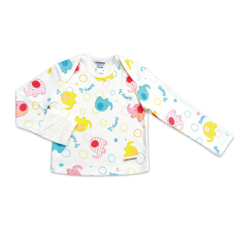 Edenswear Cotton  Pajamas Top For Baby with Eczema