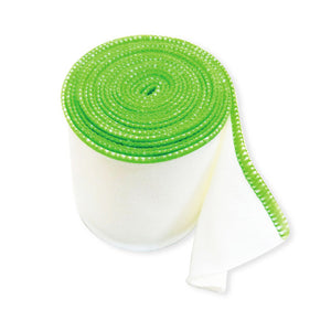 zinc fiber wet wrap bandage green