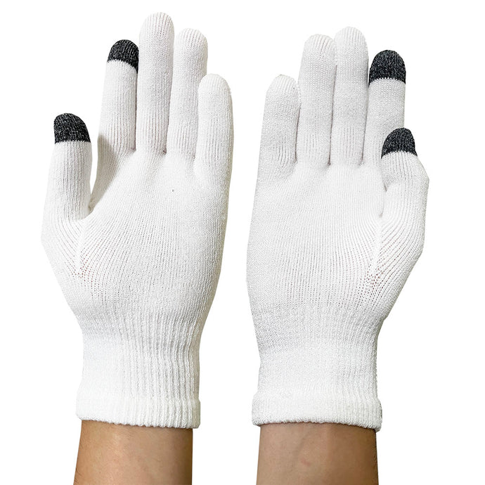 Edenswear Zinc Infused Tencel Eczema Seamless Gloves For Adult