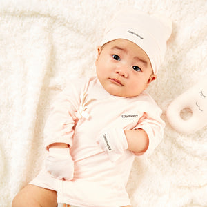 Edenswear Zinc-Fiber New Born Baby Bear-Wrap Top for Baby with Eczema