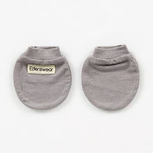 Load image into Gallery viewer, Newborn Baby Gloves Scratch-Proof Mittens gray
