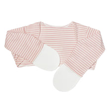 Load image into Gallery viewer, Edenswear Zinc-Fiber  Scratch-Free Mitten Sleeve Top for Baby with Eczema (100% Cotton)