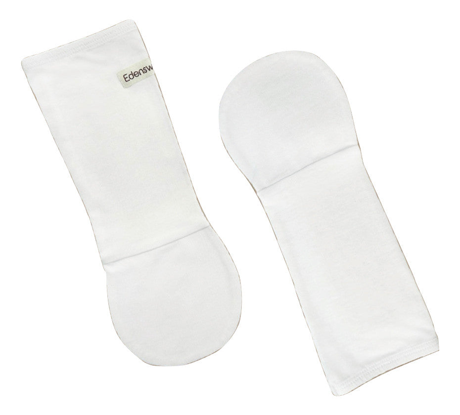 Edenswear Zinc-Fiber Baby Toddler Scratch-Proof Mittens for Eczema - Wet Wrap Therapy